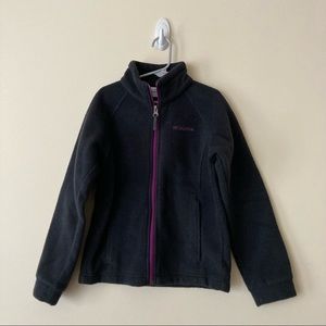 Columbia girls fleece jacket small 8